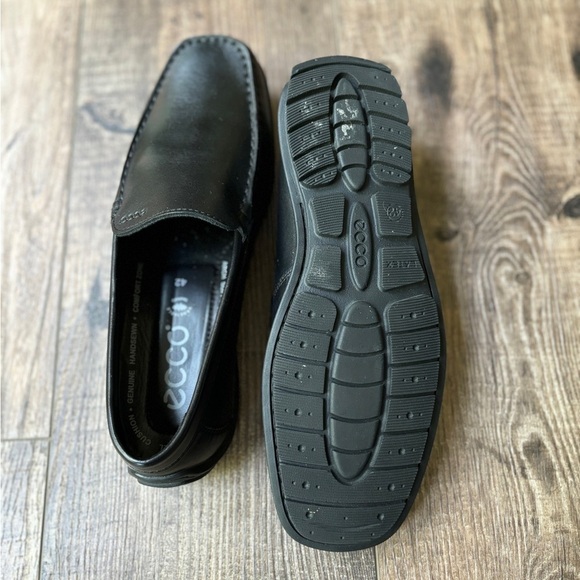 ECCO Driving Loafers Moccasin Slip-On Shoes Men's Size 42 - Picture 8 of 11